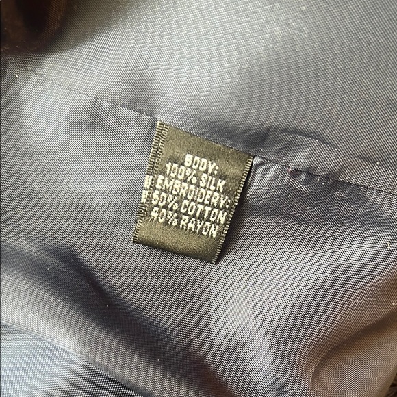 Linda Allard Ellen Tracy midnight blue Women's Jacket/ Blazer 16 - Picture 6 of 6